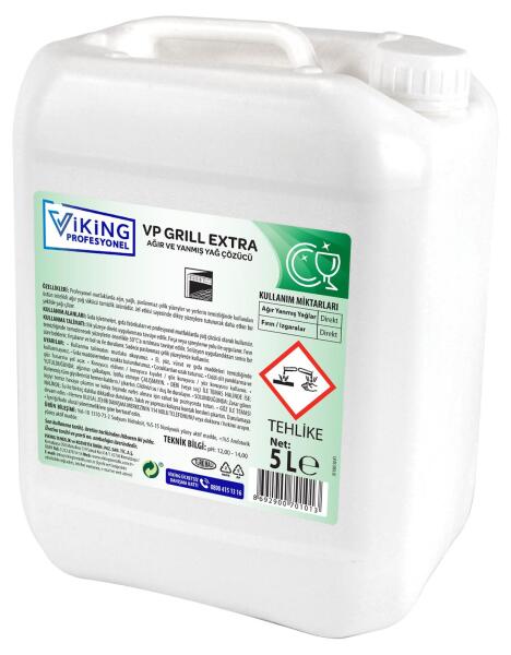 VP GRILL EXTRA AĞIR VE YANMIŞ YAĞ ÇÖZÜCÜ  5 L