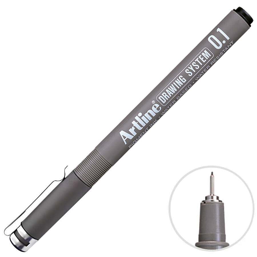 Artline 231 Çizim Kalemi 0.1 mm Siyah