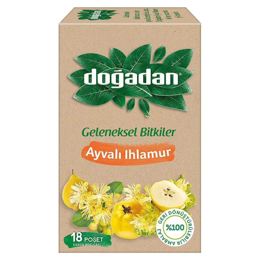 Doğadan Ayvalı Ihlamur Çay 18'li