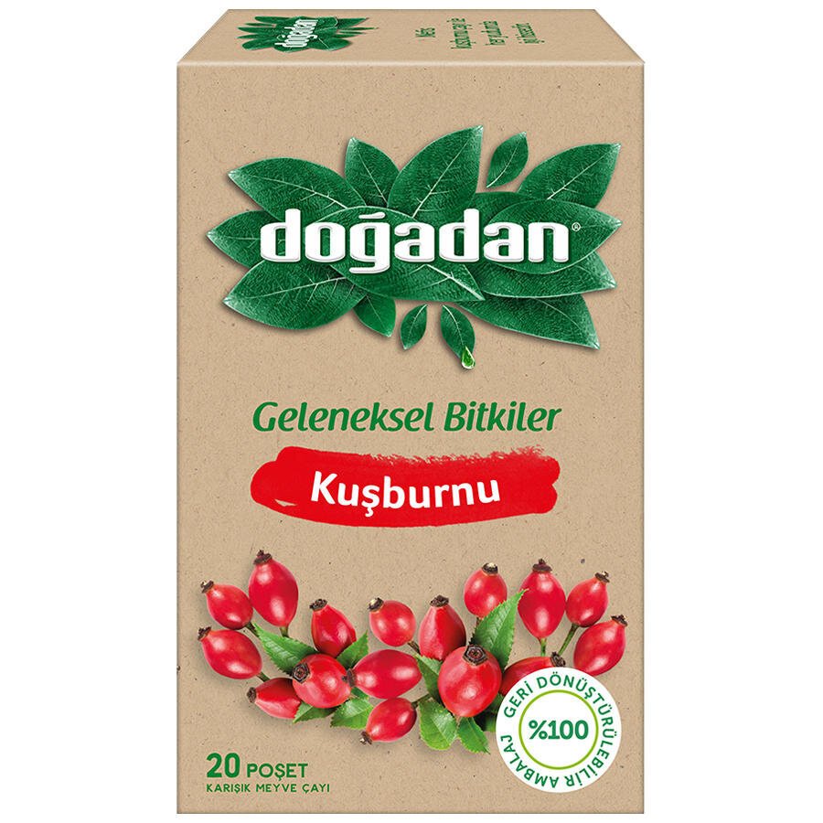 Doğadan Kuşburnu Çayı 20'li