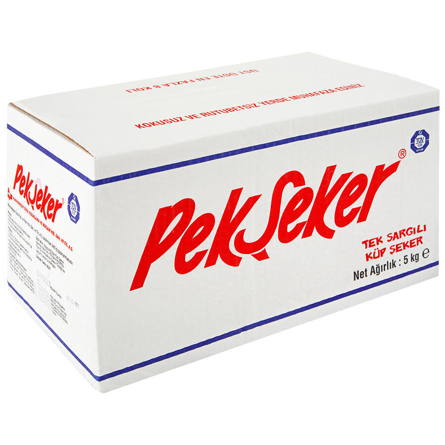 Pekşeker Tek Sargılı Küp Şeker 5 kg