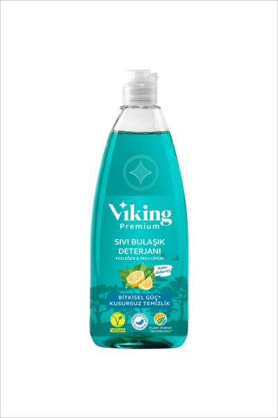 VİKİNG PREMIUM SIVI BULAŞIK DETERJANI FESLEĞEN LİMON
