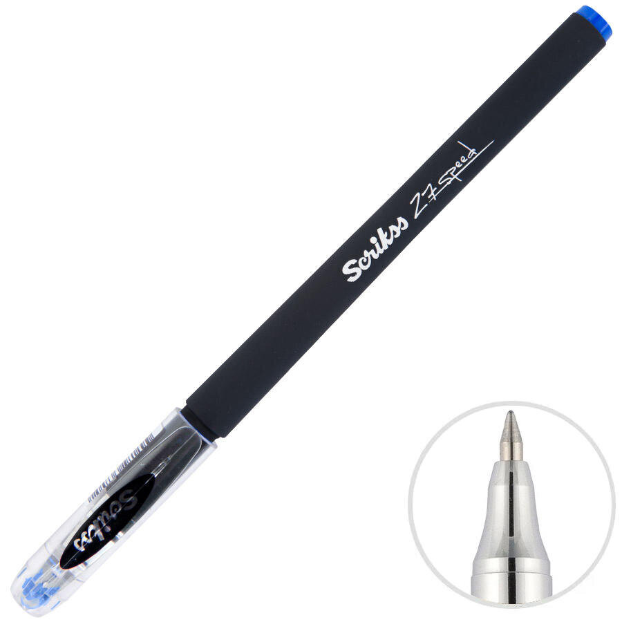 Scrikss Speed Jel Kalem 0.7 mm Mavi