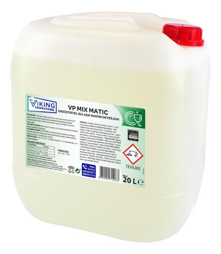 VP MIX MATIC SERT SULARDA ETKİLİ END BULAŞIK MAKİNE DETERJANI 20 L